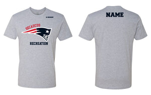 Secaucus Recreation Cotton Crew Tee - Heather Grey - 5KounT2018