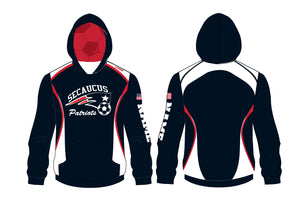 Secaucus Soccer Sublimated Hoodie - Navy - 5KounT