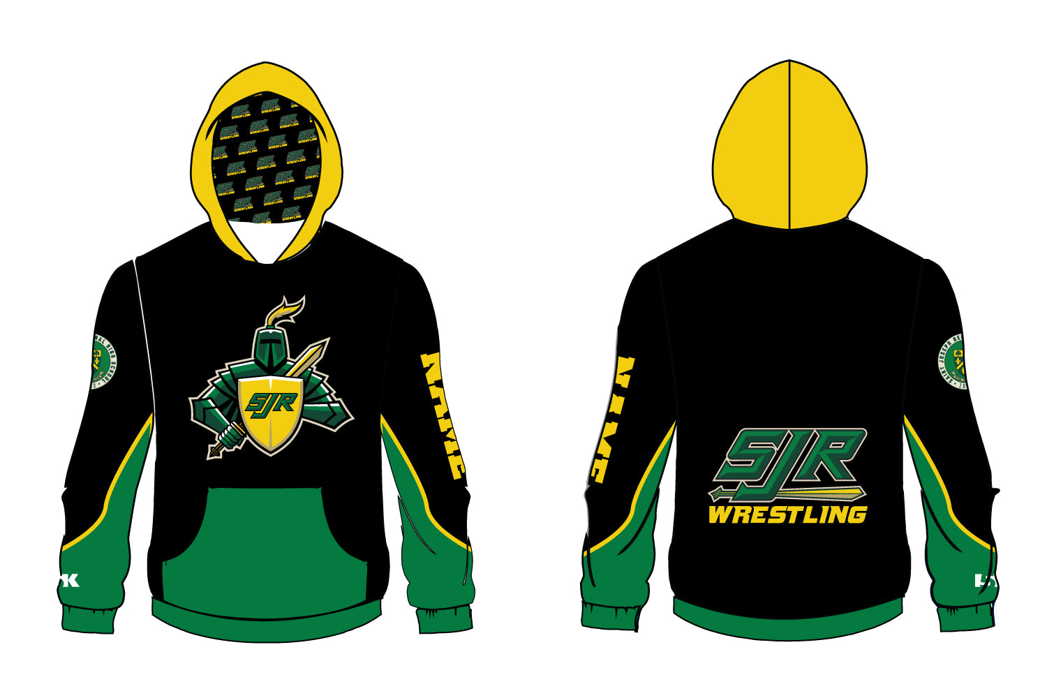 SJR Wrestling Sublimated Hoodie - 5KounT