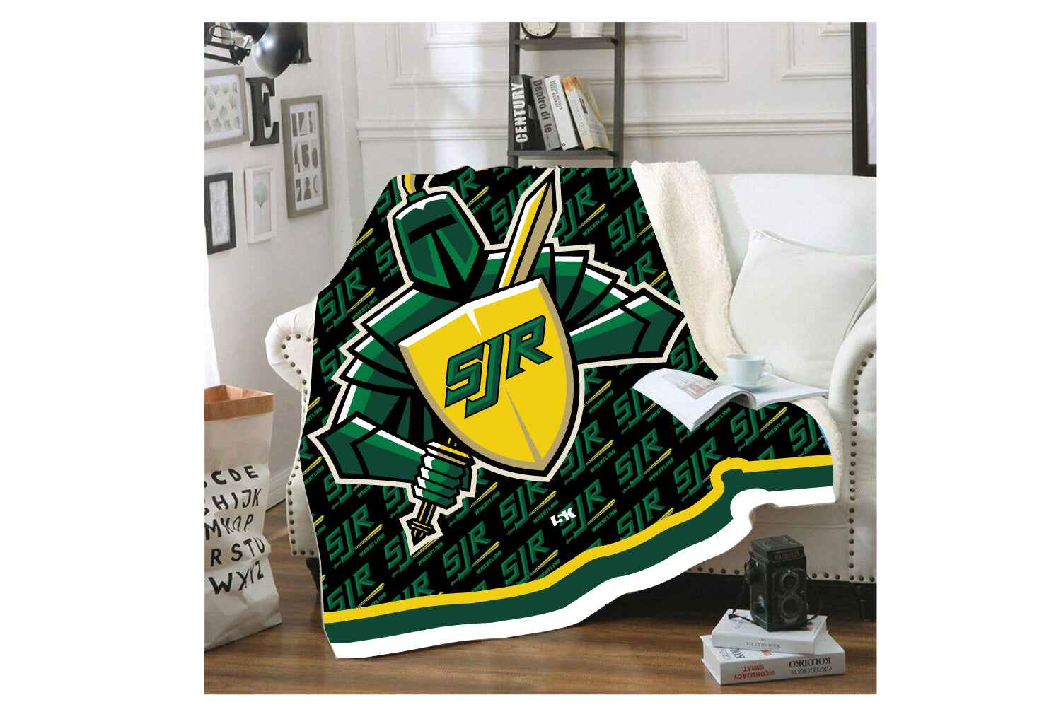 SJR Wrestling Sublimated Blanket