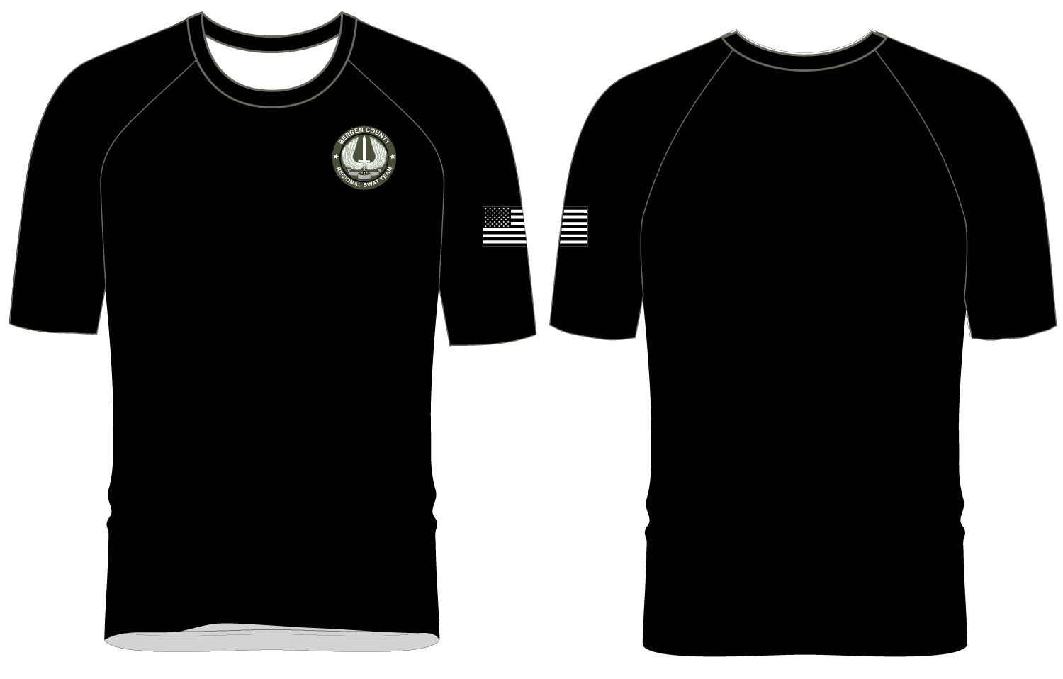 Bergen County SWAT Team Performance Shirt - 5KounT