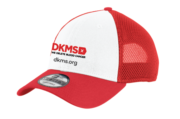 DKMS New Era Snapback Mesh Cap - Red / White