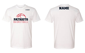 Secaucus Basketball Cotton Crew Tee - White - 5KounT2018