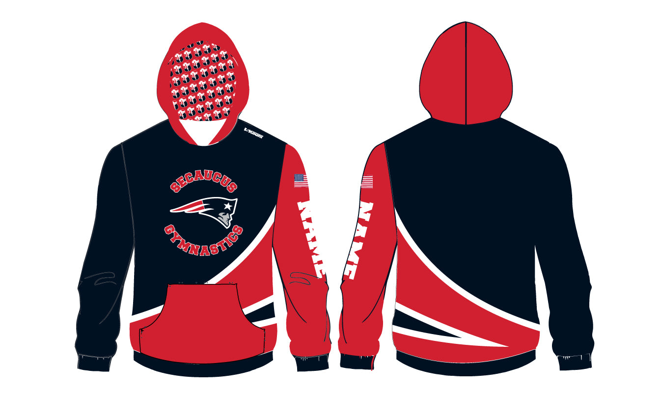 Secaucus Gymnastics Sublimated Hoodie - 5KounT2018