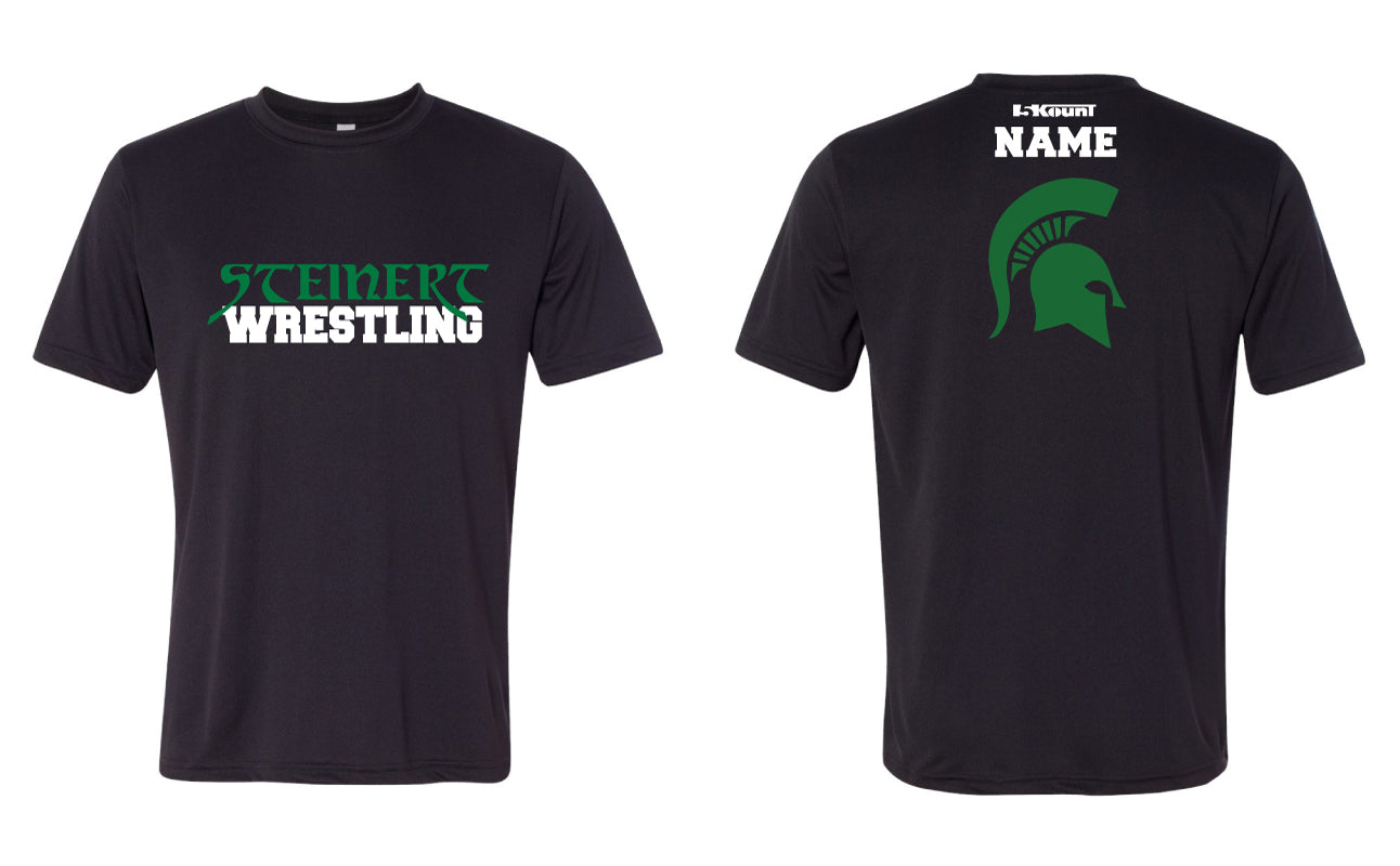 Steinert Wrestling DryFit Performance Tee - Black - 5KounT
