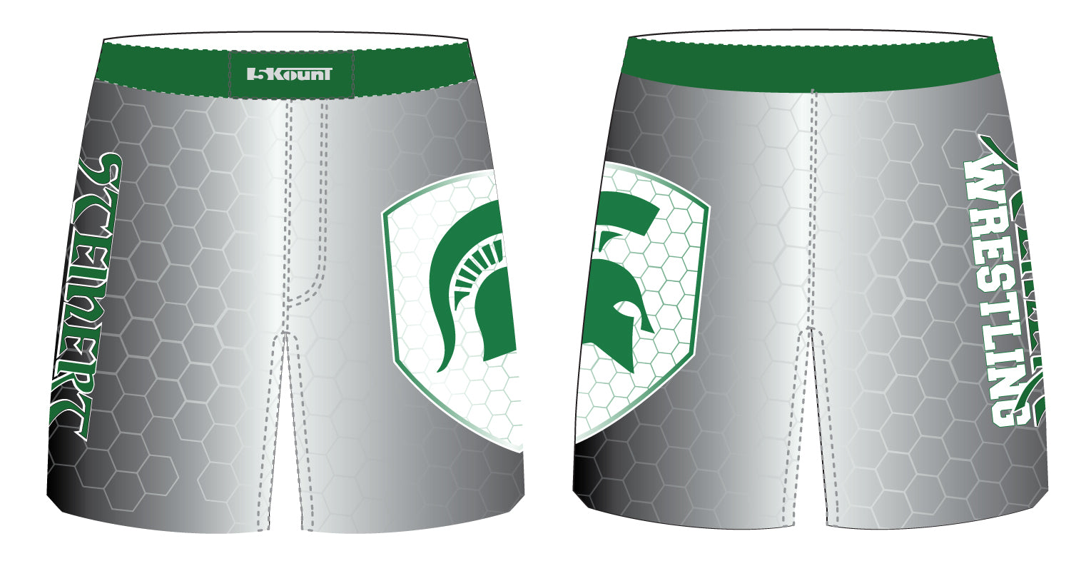 Steinert Wrestling Sublimated Fight Shorts - 5KounT