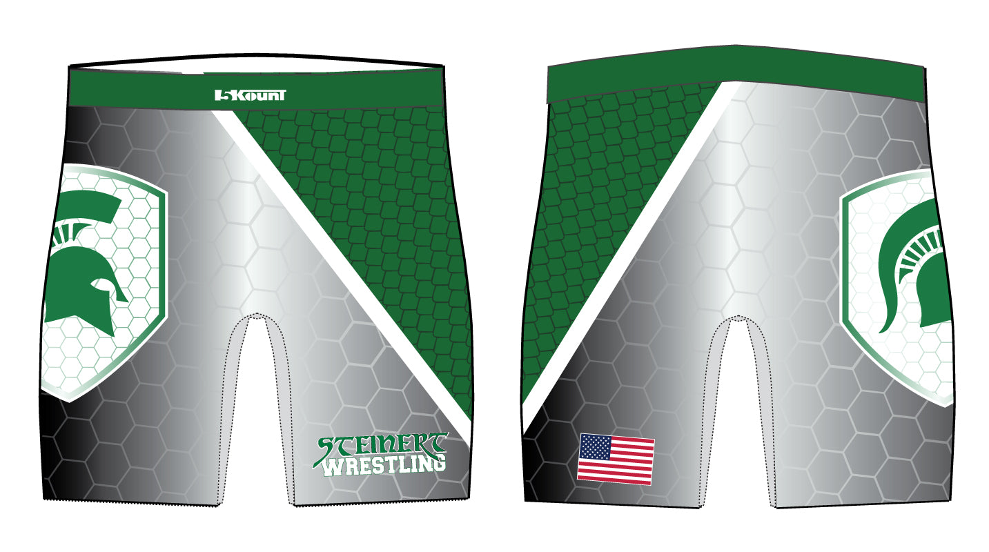 Steinert Wrestling Sublimated Compression Shorts - 5KounT