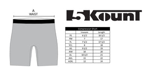 Hofstra Wrestling Sublimated Compression Shorts - 5KounT