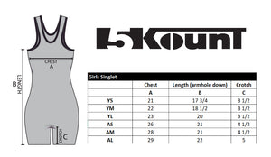 Smitty's Wrestling Barn Sublimated Singlet Women - 5KounT