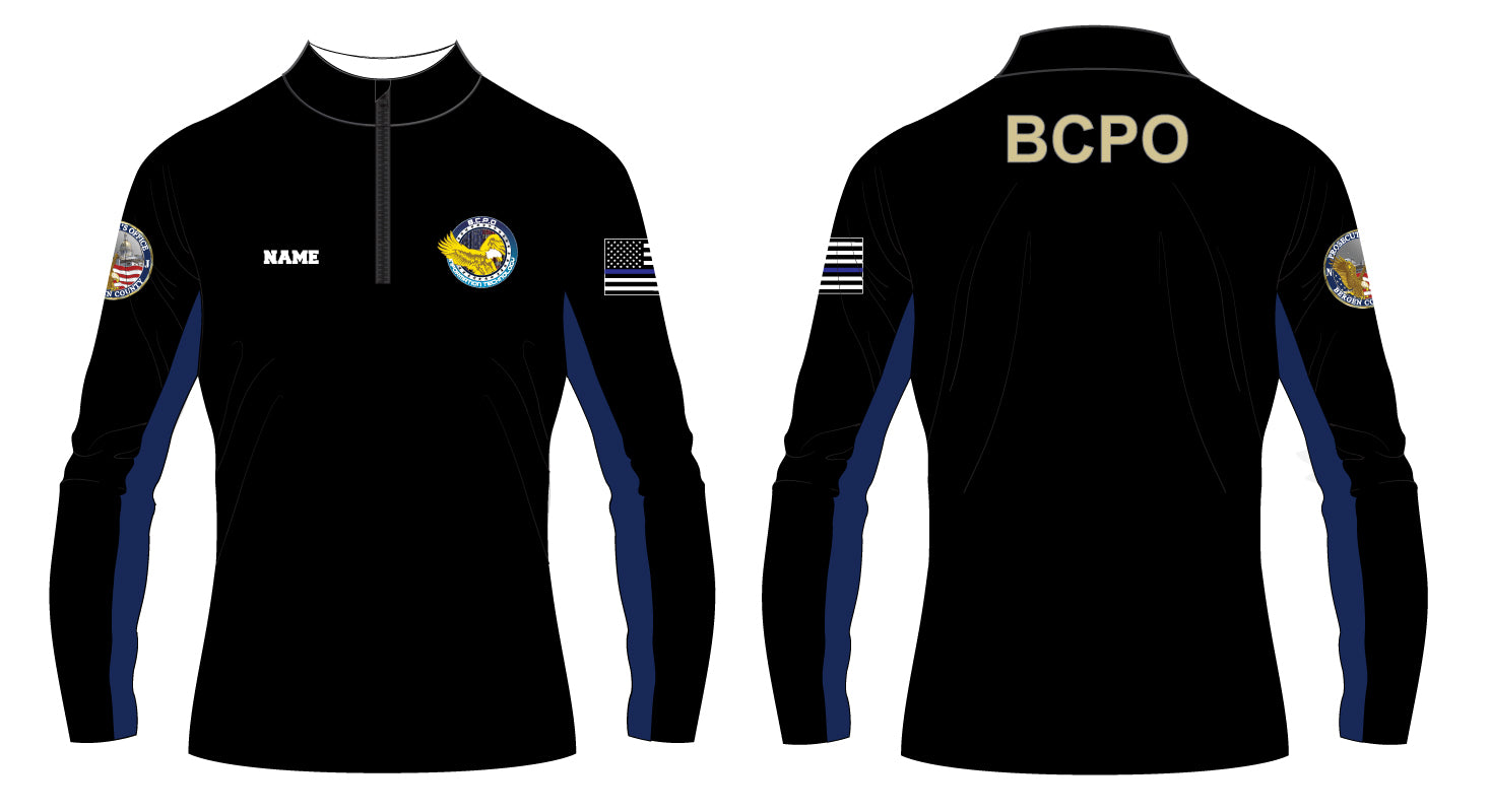B.C.P.O B.I.T Sublimated Fleece Quarter Zip - 5KounT2018