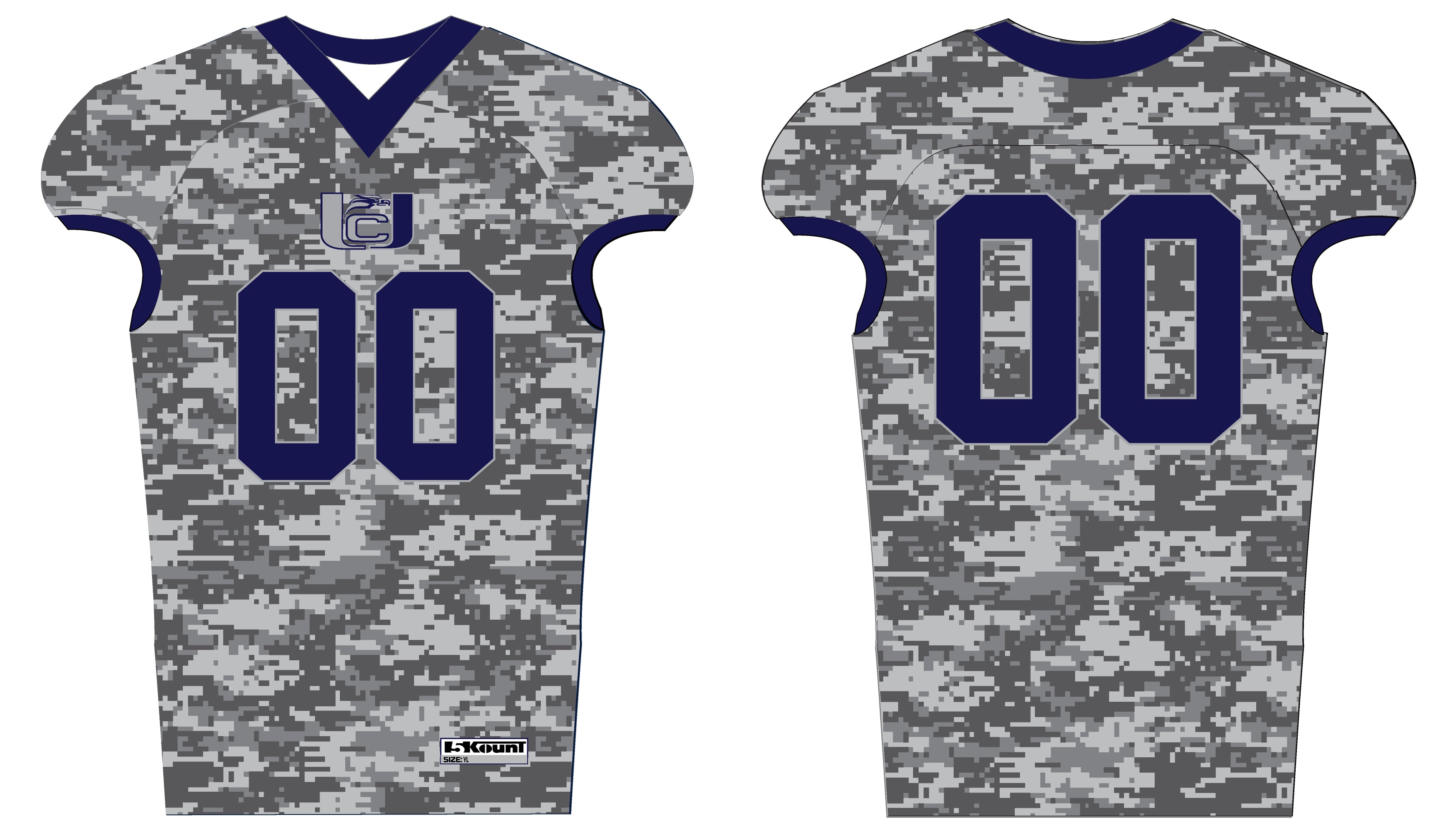 Union City Football Sublimated Jersey - 5KounT2018