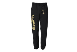 Arlington Wrestling Cotton Sweatpants - Black - 5KounT2018