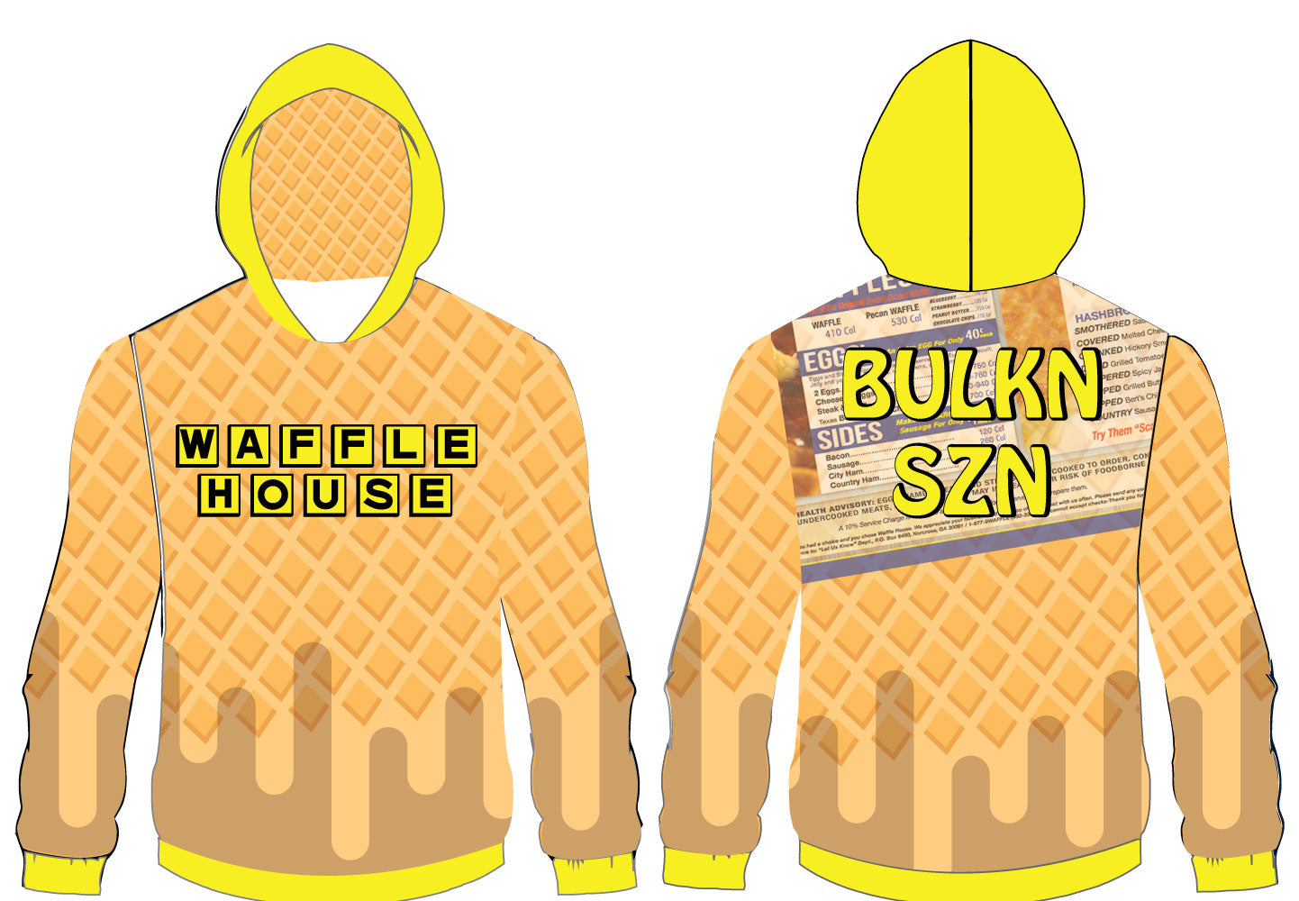 Bulkn' Season Sublimated Hoodie - 5KounT2018