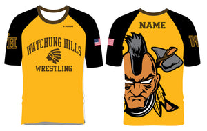 Watchung Hills Wrestling Sublimated Fight Shirt - 5KounT2018