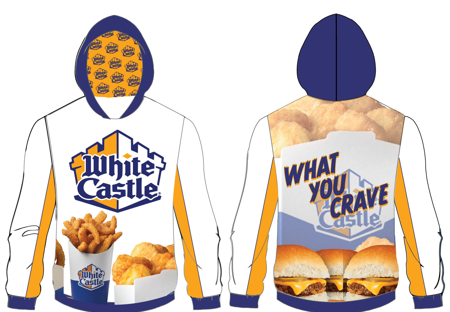 What You Crave Sublimated Hoodie - 5KounT2018