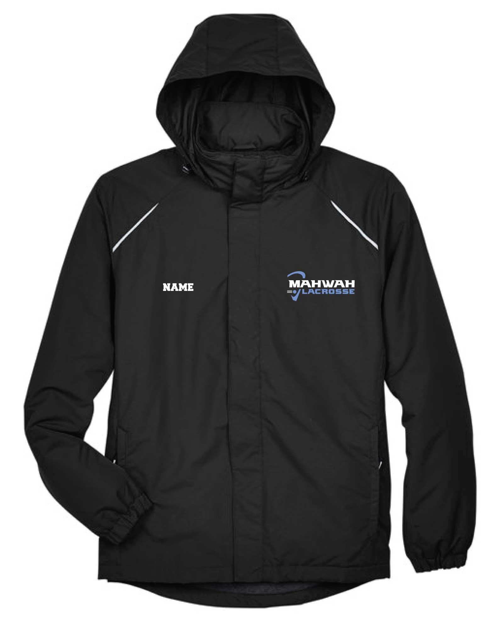 Mahwah Lacrosse All-Season Hooded Jacket - Black