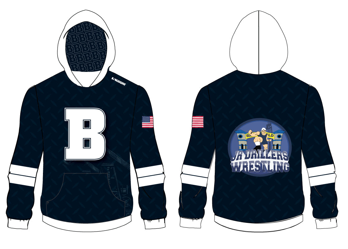 Bakersfield Drillers Sublimated Hoodie - 5KounT2018