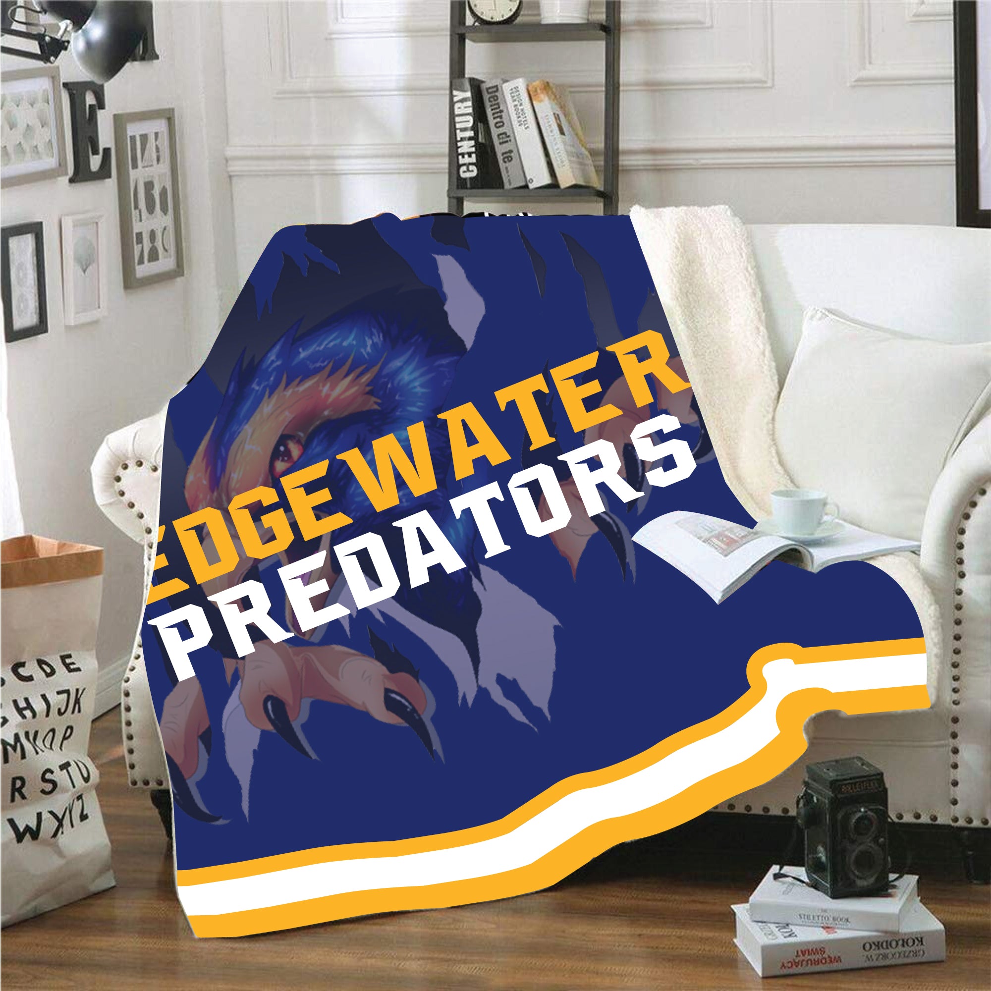 Edgewater Wrestling Sublimated Blanket - 5KounT