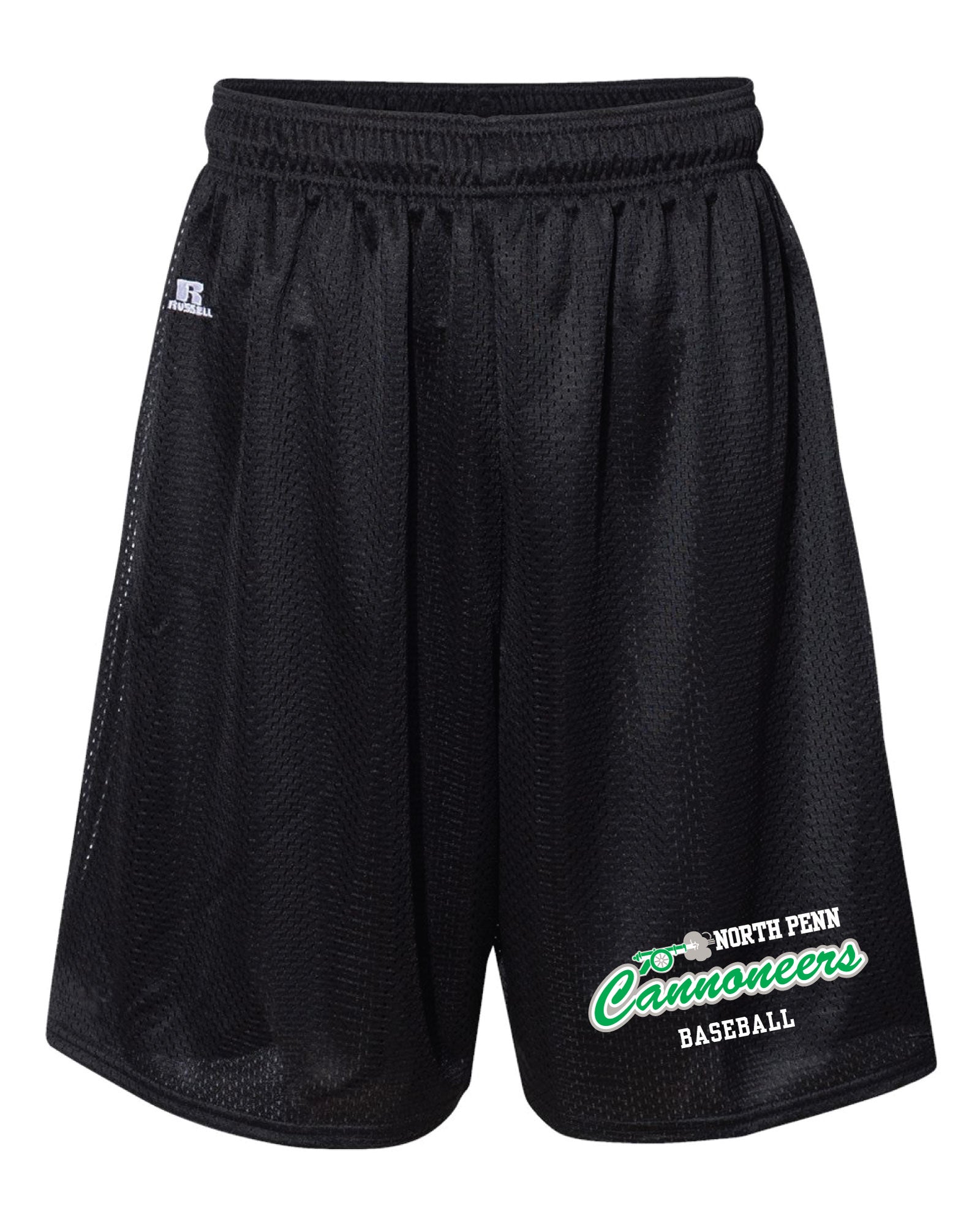 North Penn Cannoneers Baseball Athletic Shorts - Black