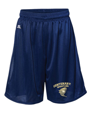 Centenary Wrestling Russell Athletic Tech Shorts - Navy - 5KounT2018