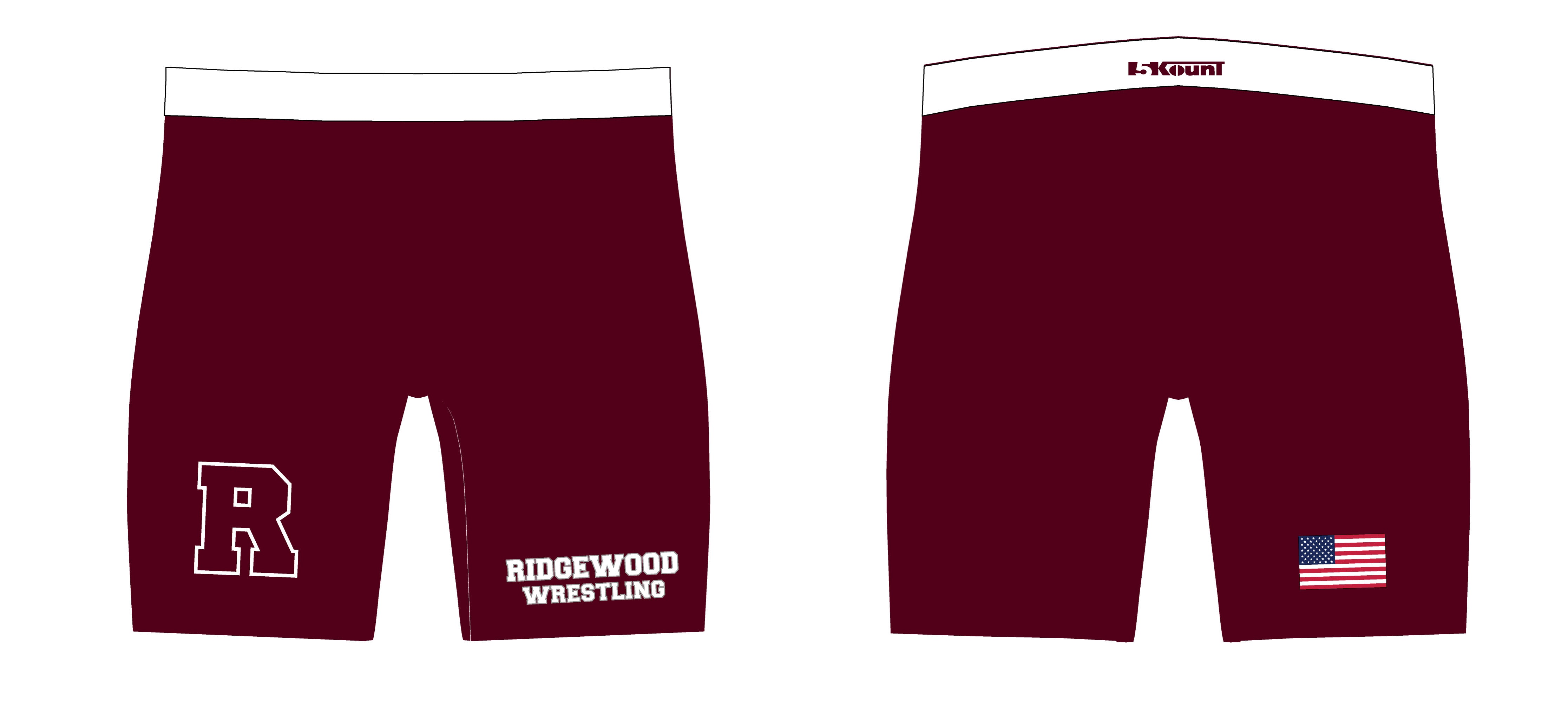 Ridgewood Wrestling Sublimated Compression Shorts - 5KounT