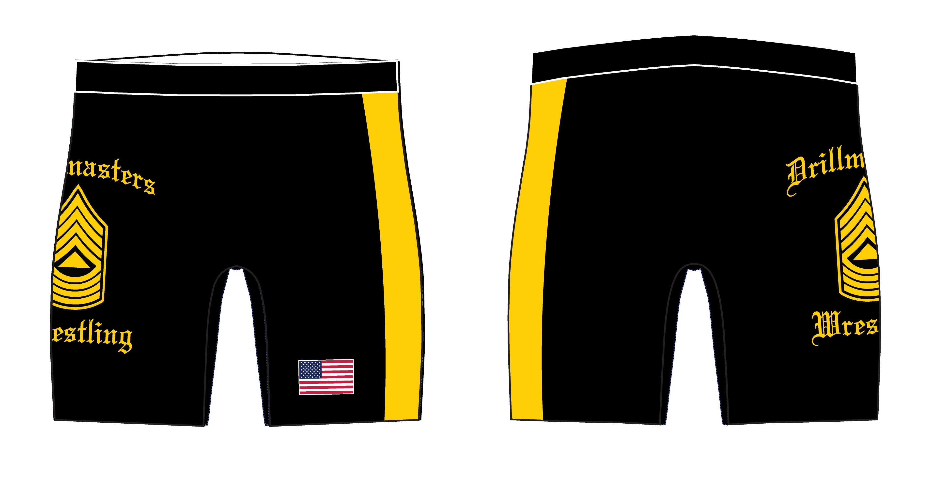 Drill Masters Wrestling Sublimated Compression Shorts - 5KounT