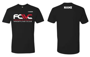 Eagles Wrestling Cotton Crew Tee - Black - 5KounT