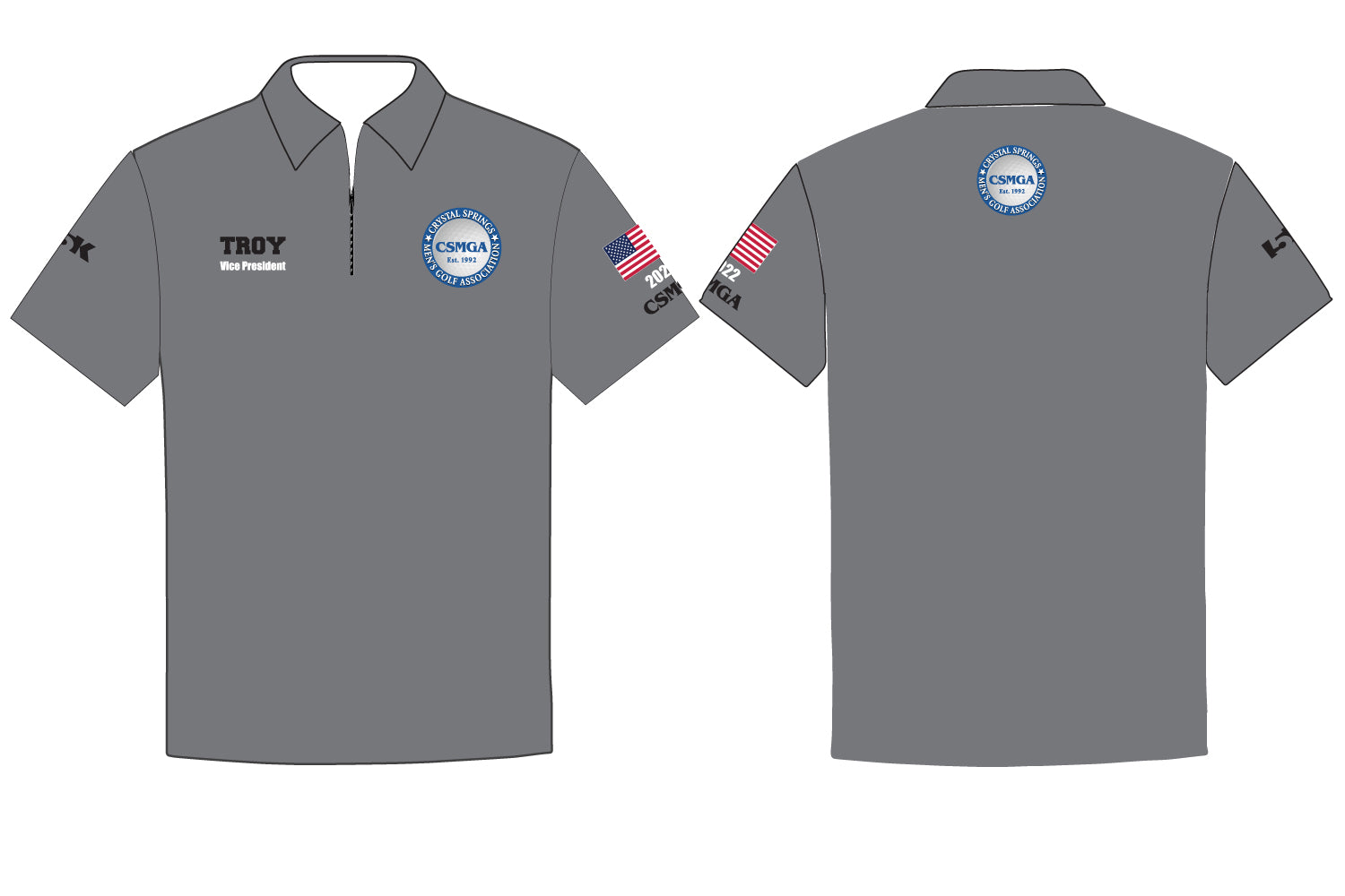 CSMGA Sublimated Polo