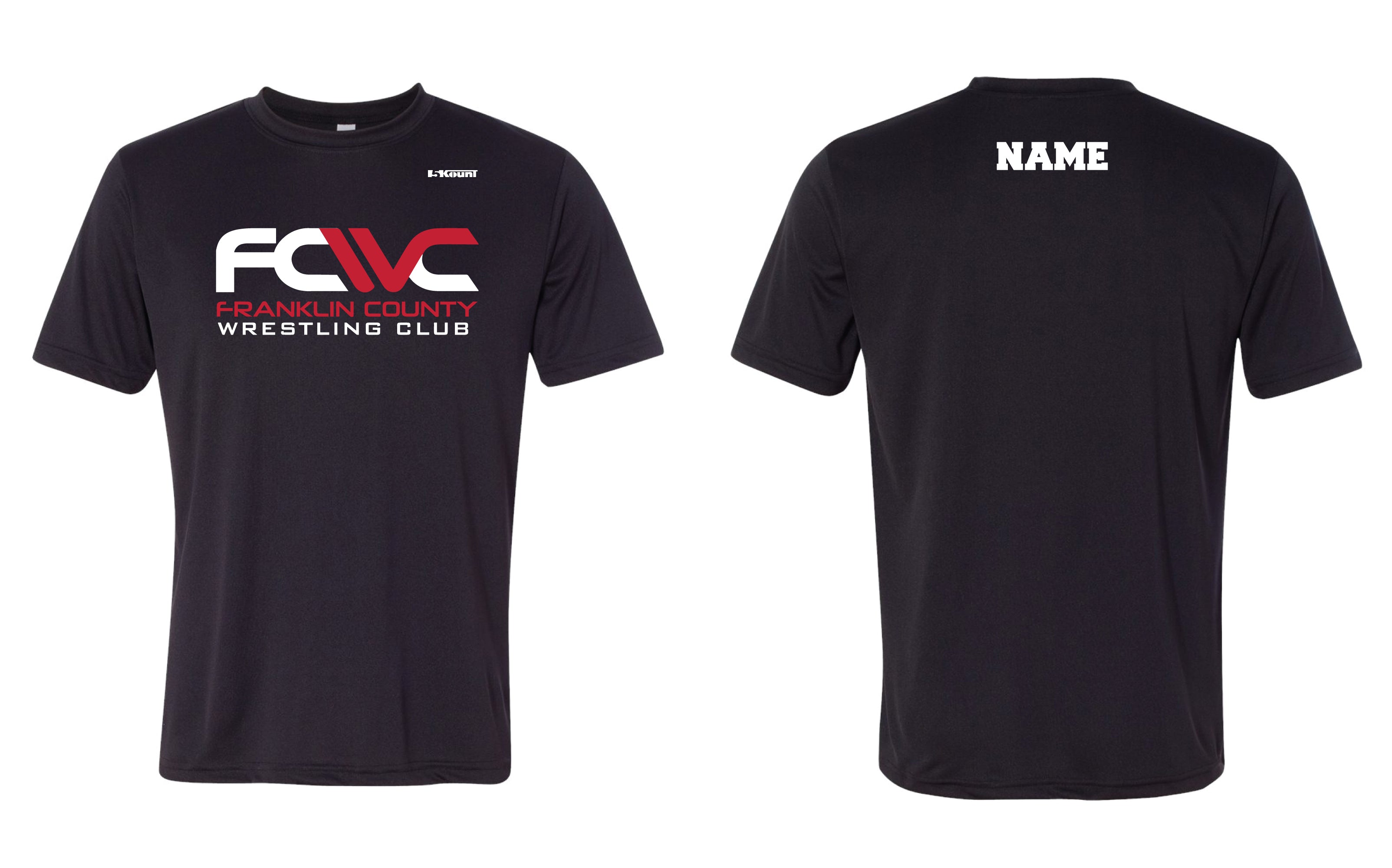 Eagles Wrestling Dryfit Performance Tee - Black - 5KounT