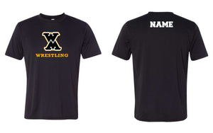 West Marshall Wrestling Dryfit Performance Tee - Black - 5KounT