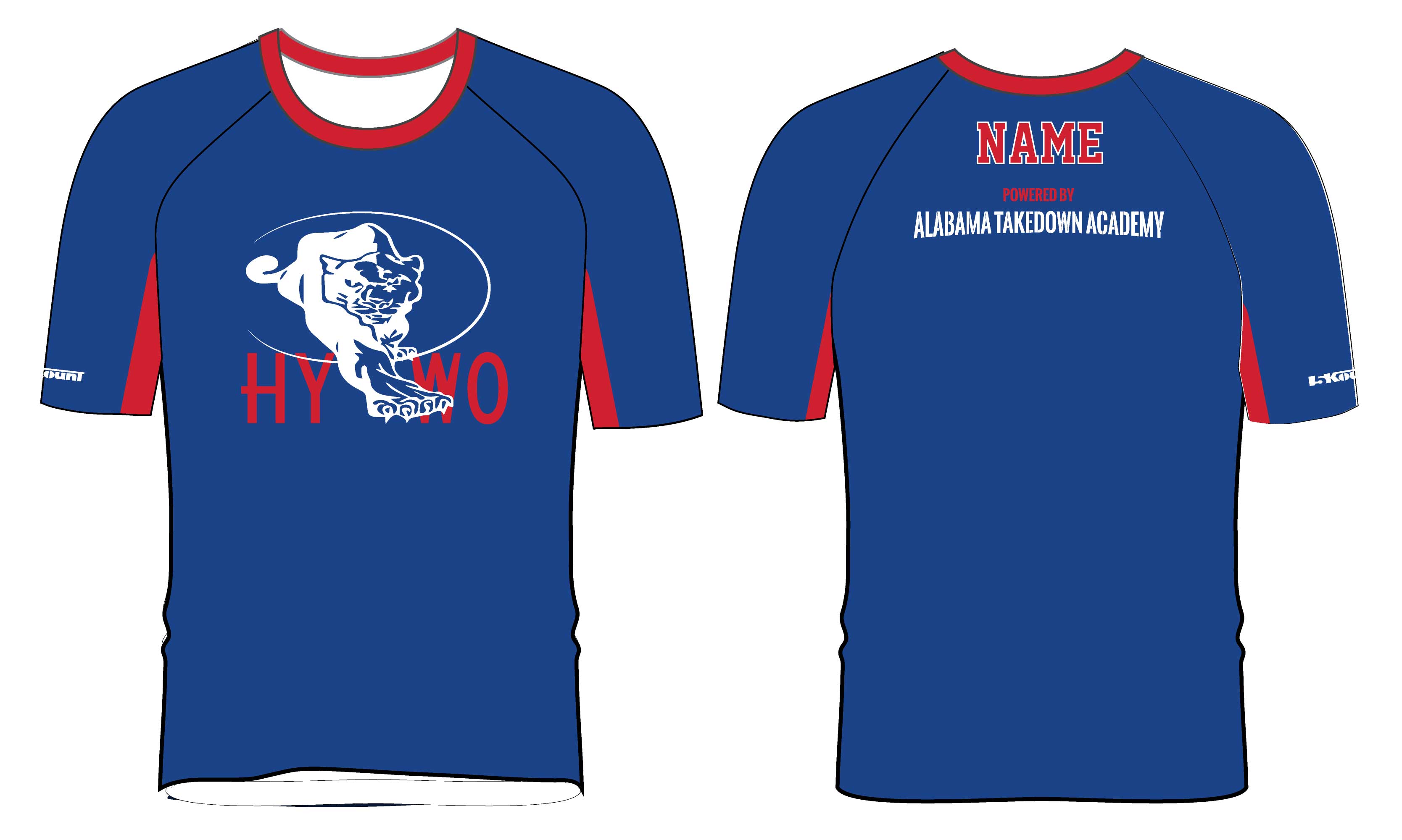 Huntsville Wrestling Sublimated Fight Shirt