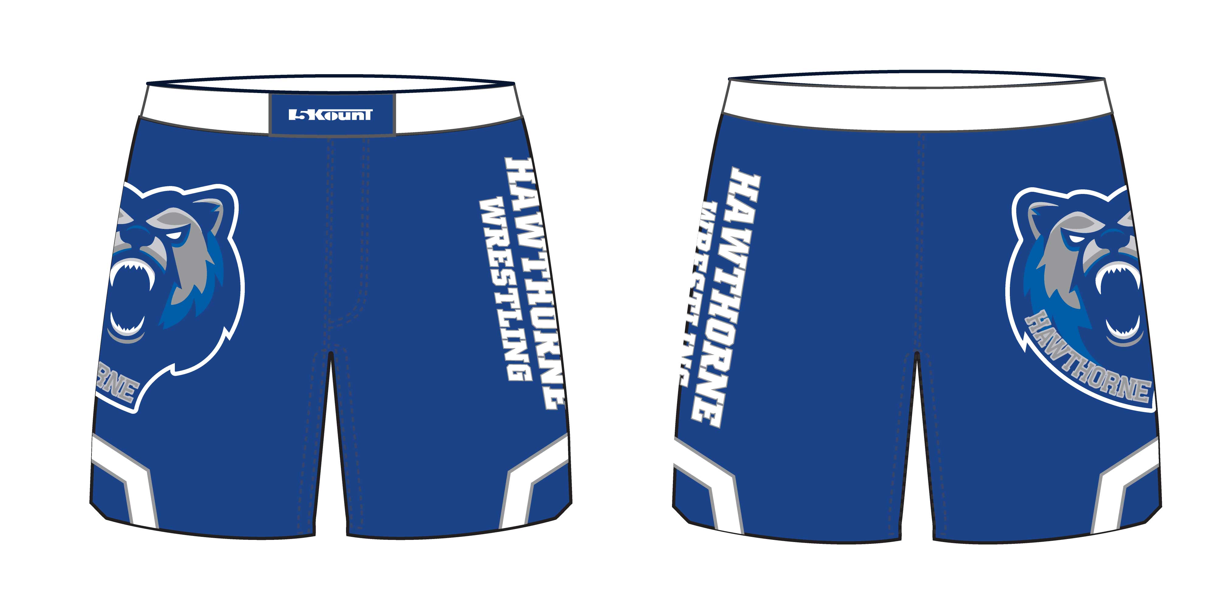 Hawthorne Wrestling Sublimated Fight Shorts