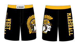 West Marshall Wrestling Sublimated Fight Shorts - 5KounT