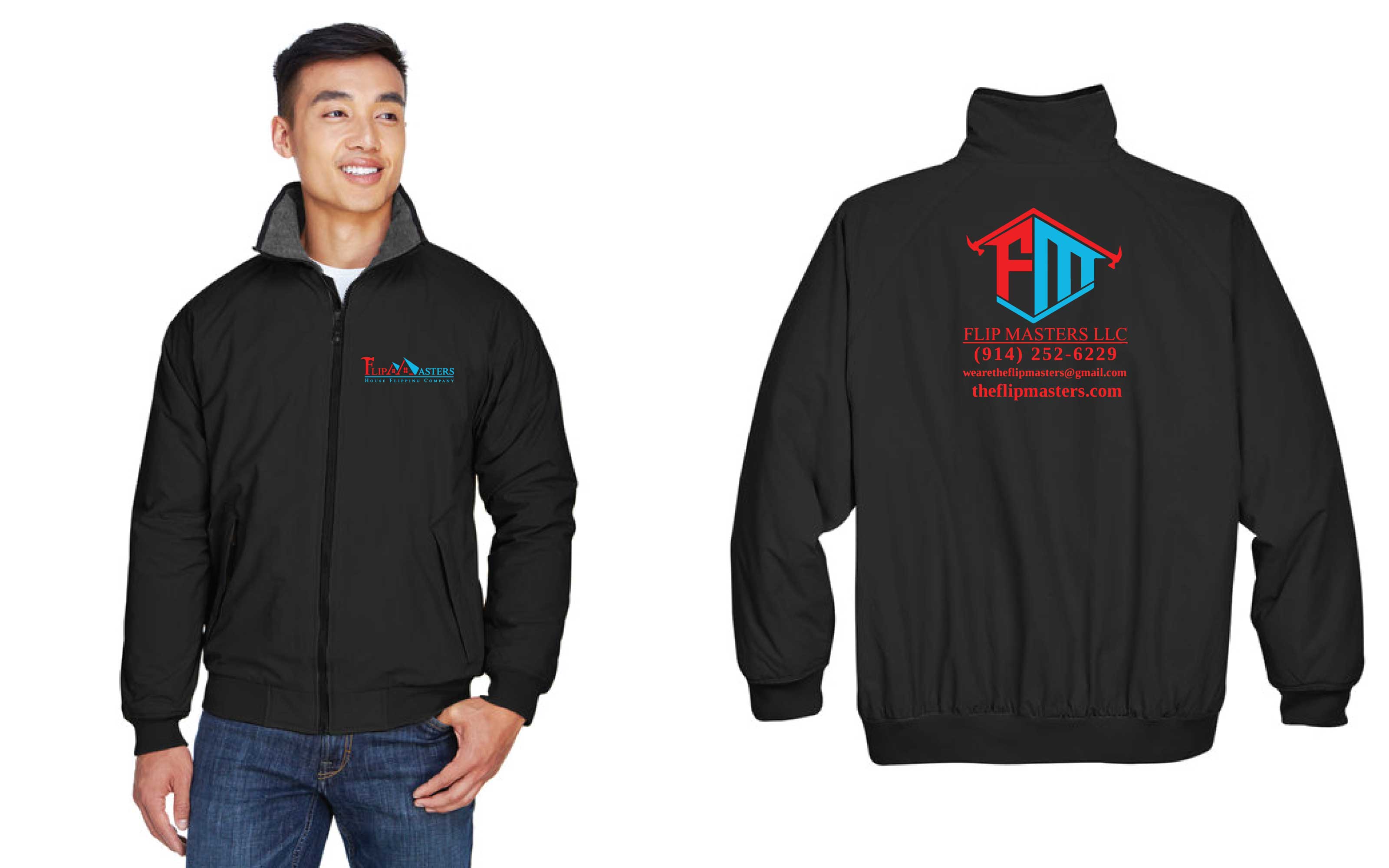 Flip Masters LLC Three-Season Classic Jacket - Black