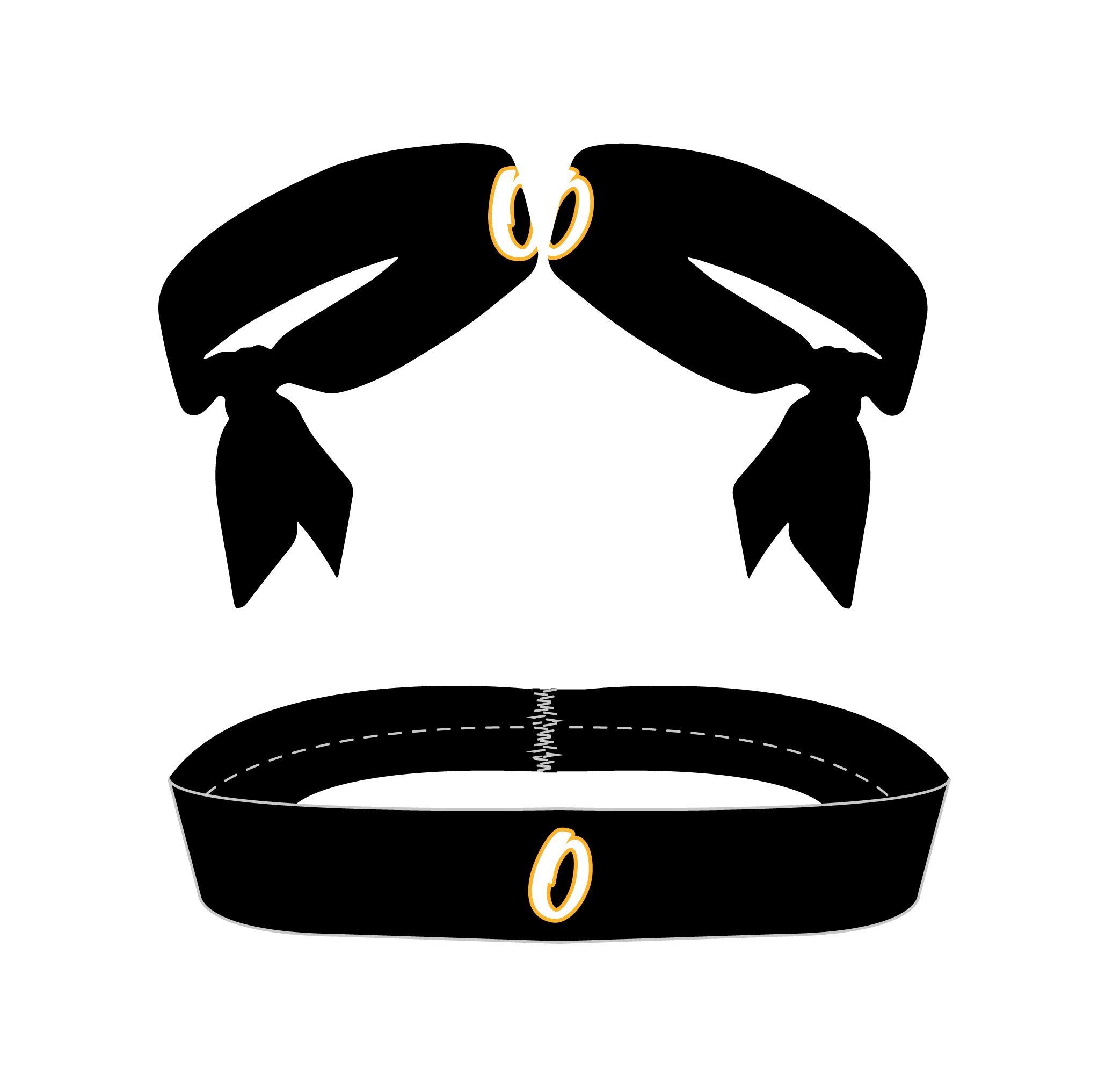 Oradell Softball Sublimated Headband - 5KounT