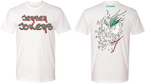 Jersey Jokers Cotton Crew Tee - White - 5KounT