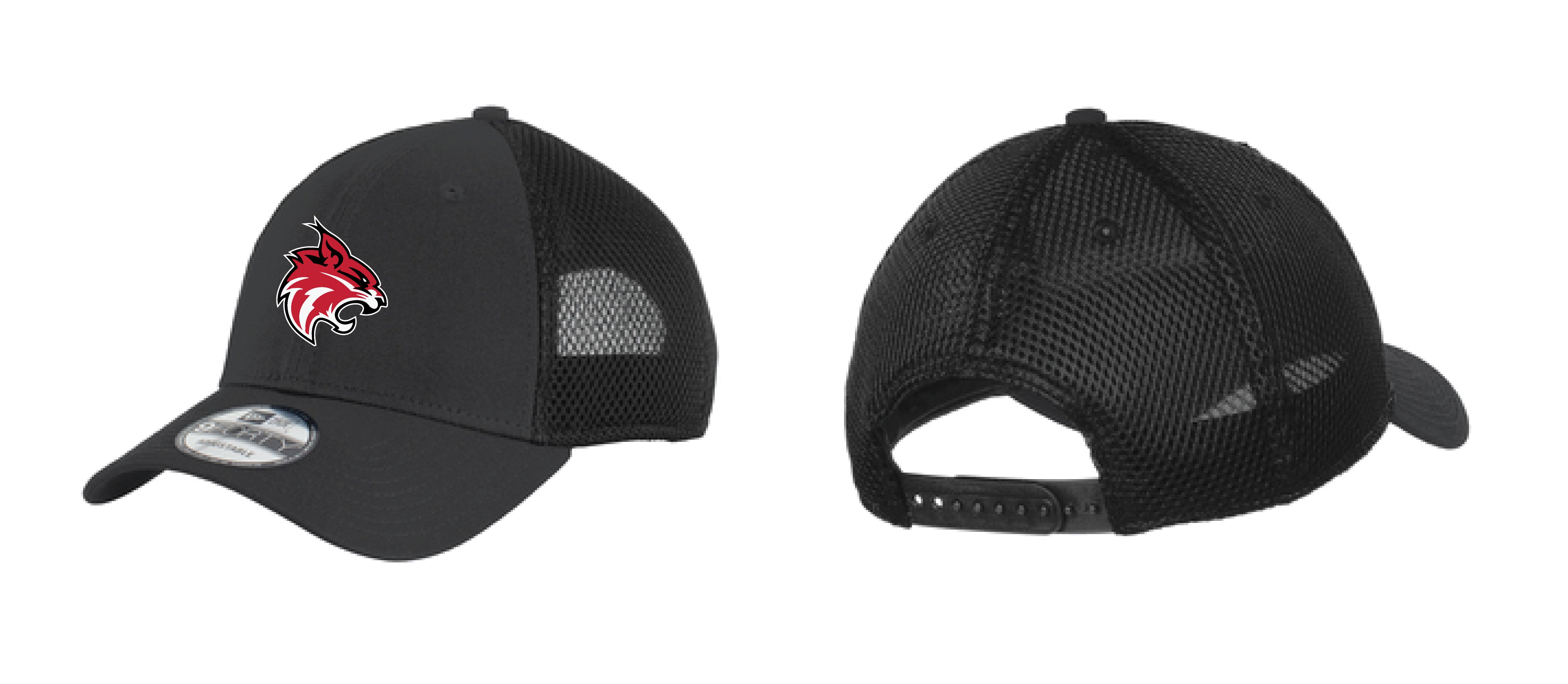 Sussex-Wantage Wrestling Unisex Adjustable New Era Cap - Black