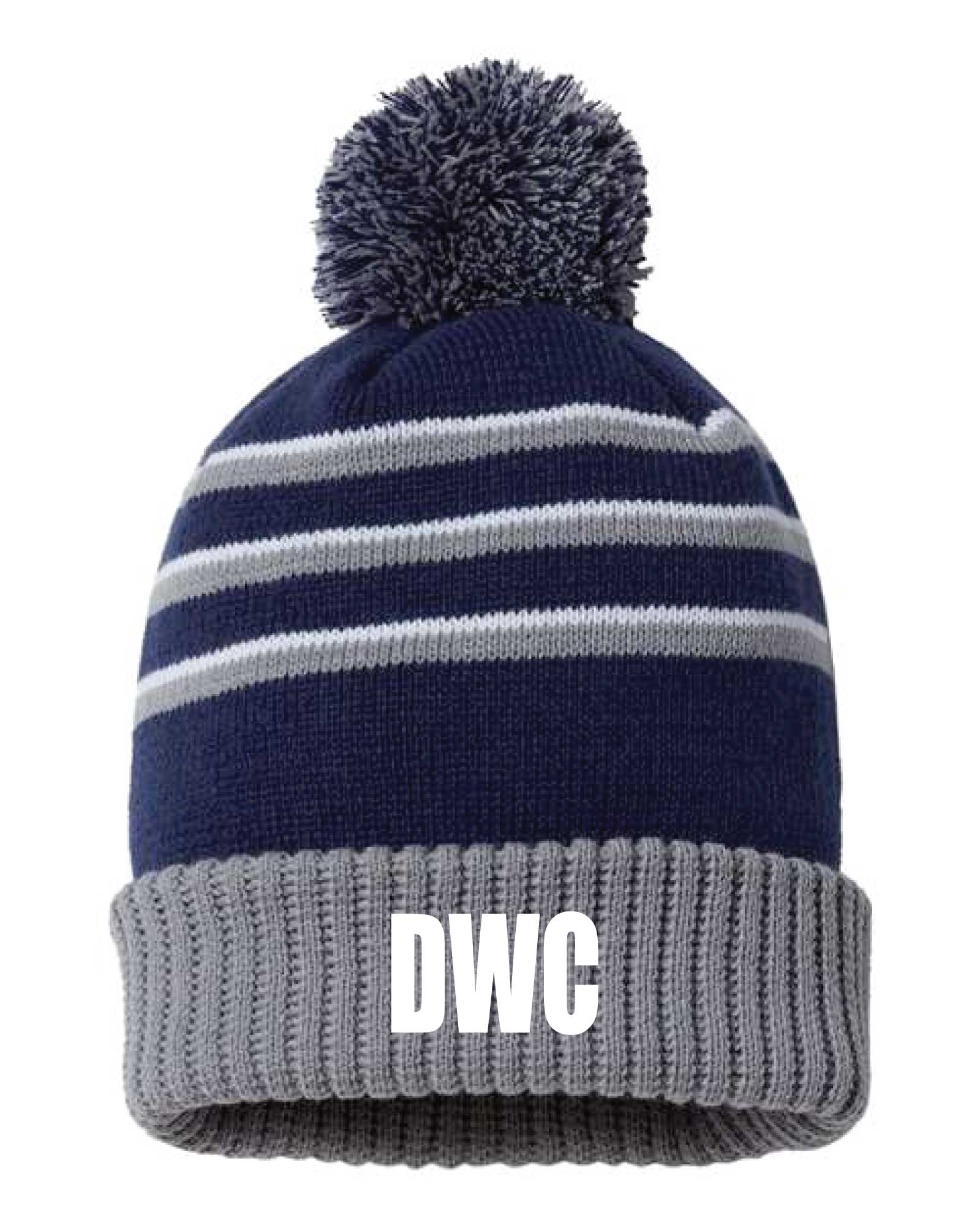 Driller Wrestling Club Pom Beanie - Navy - 5KounT