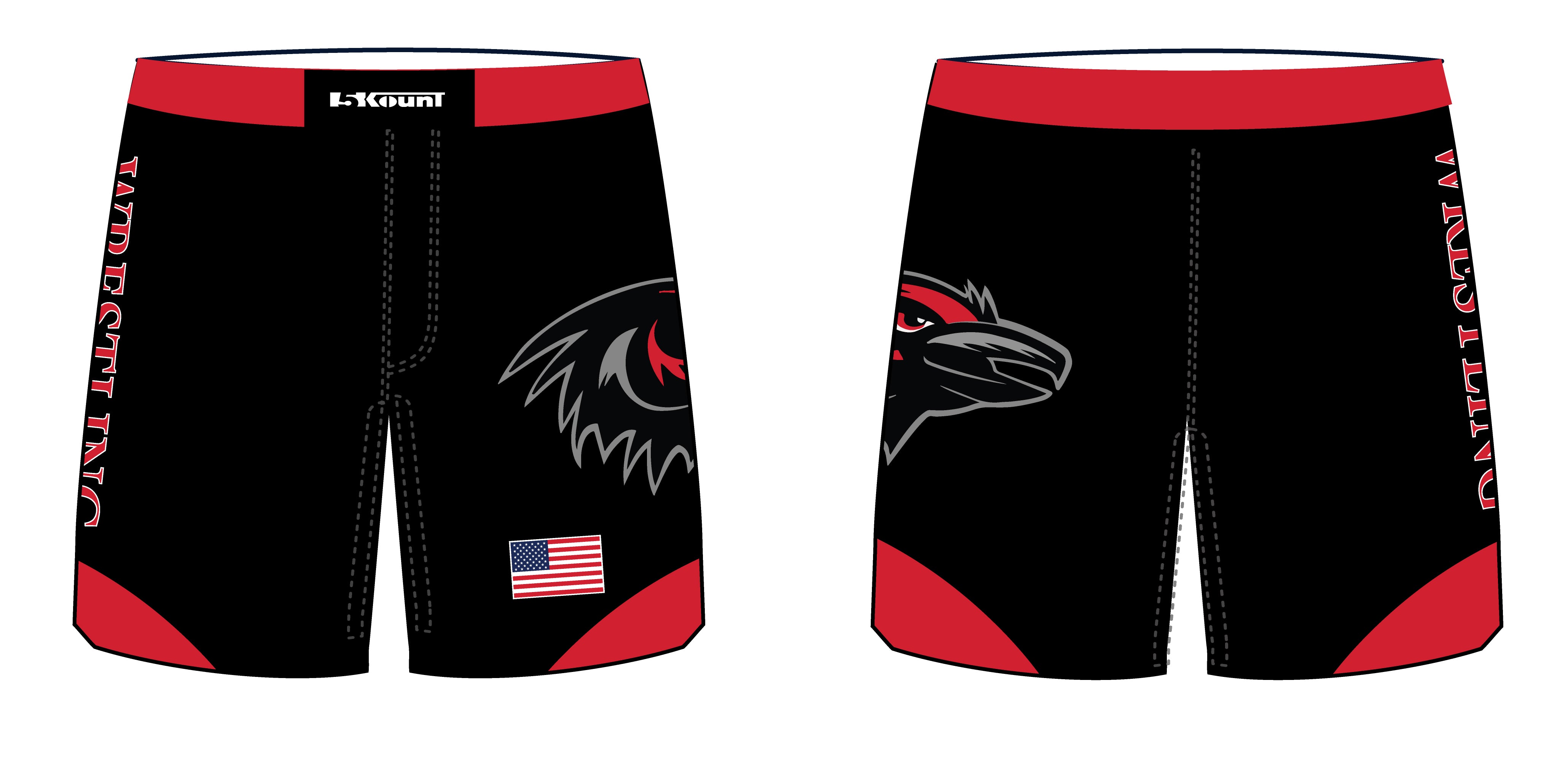 Robbinsville Wrestling Sublimated Fight Shorts - 5KounT2018