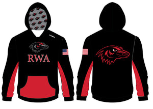 Robbinsville Wrestling Sublimated Hoodie - Youth - 5KounT2018