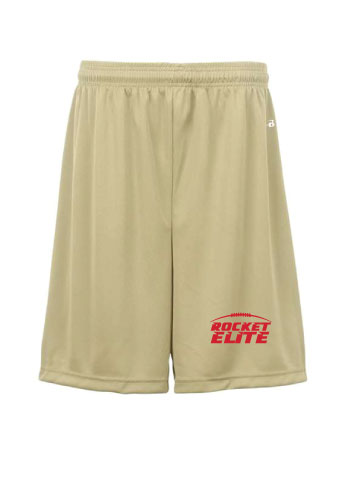 Rocket Elite Football 7-on-7 Tech Shorts - Gold - 5KounT