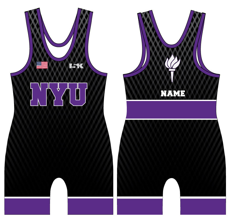 NYU Wrestling Singlet - Fan Gear