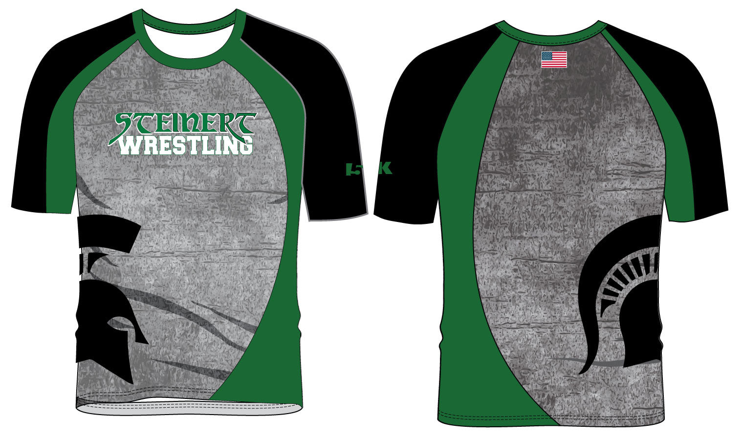 Steinert Wrestling Sublimated Colorblock Shirt - 5KounT