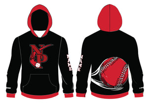 North Penn Baseball Sublimated Hoodie - Design 2 - 5KounT
