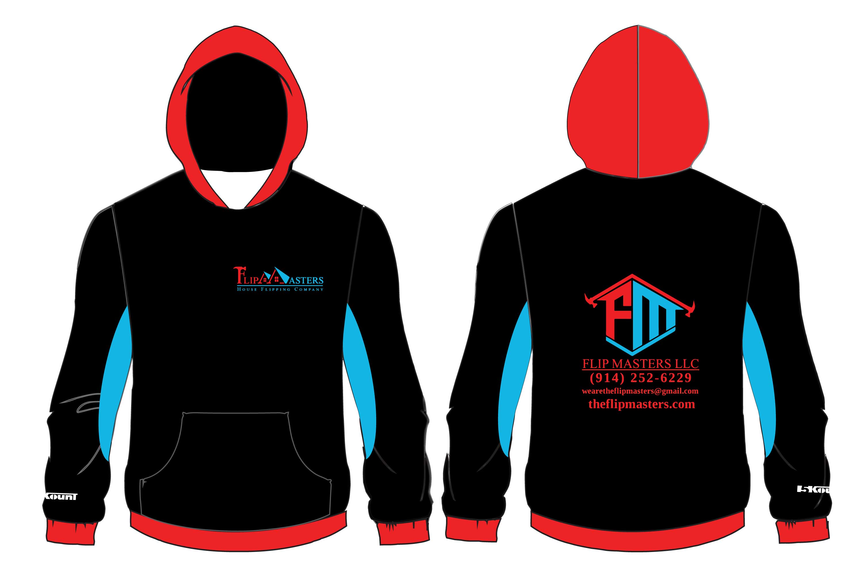 Flip Masters LLC Sublimated Hoodie Design 1