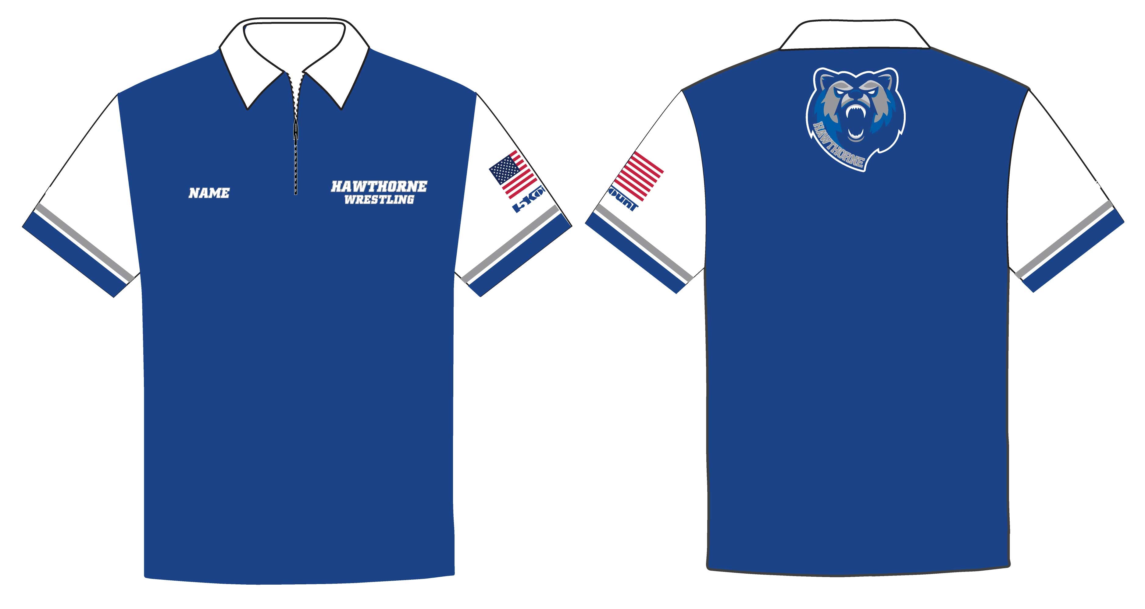 Hawthorne Wrestling Sublimated Polo Shirt