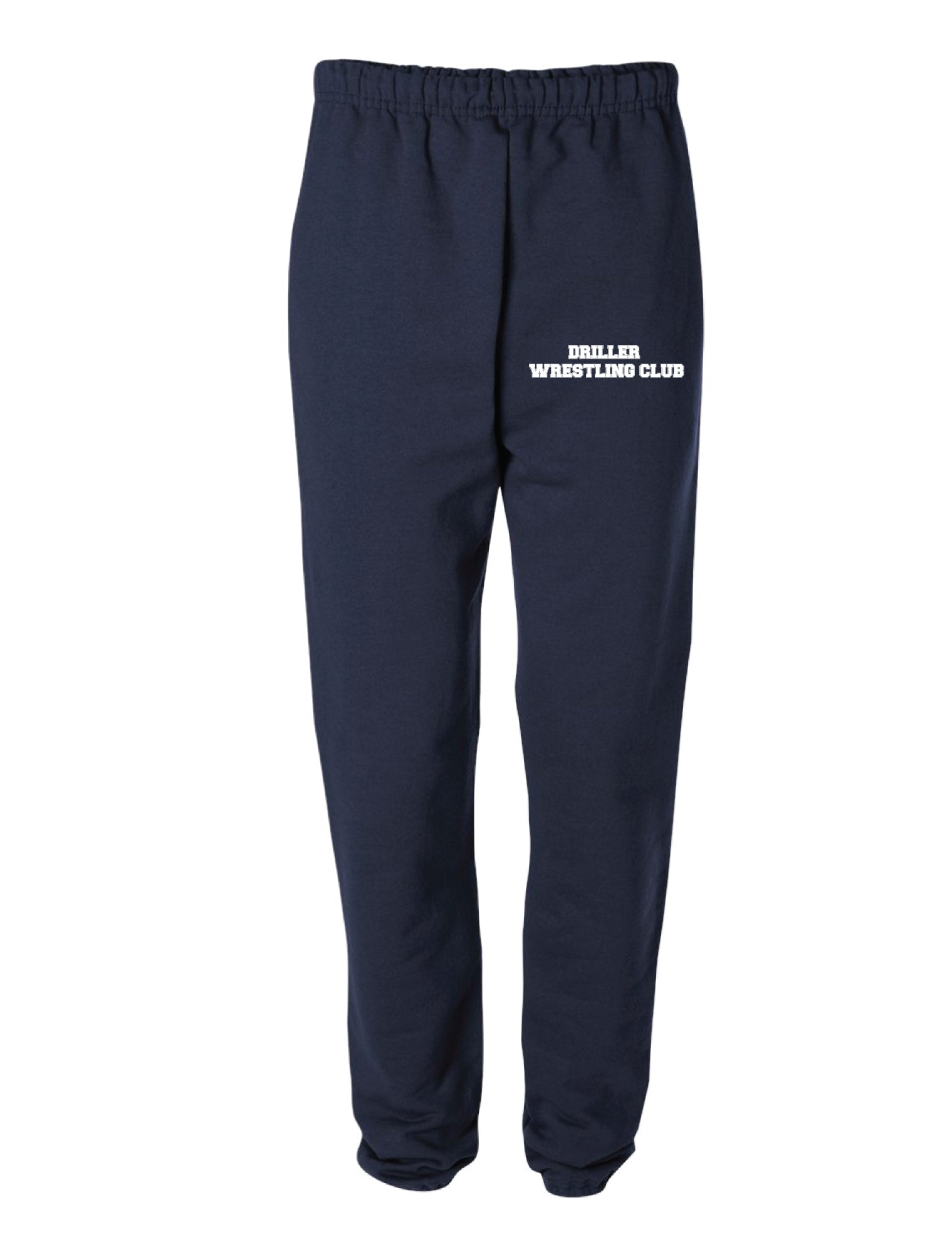 Driller Wrestling Club Cotton Sweatpants - Navy - 5KounT