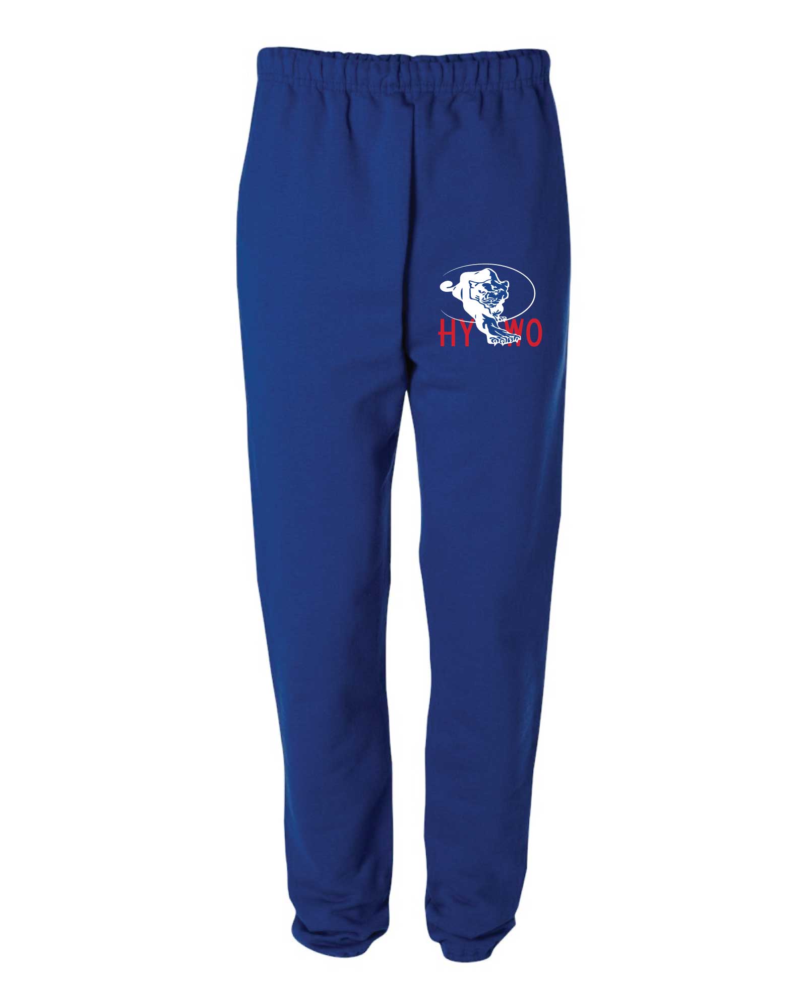 Huntsville Wrestling Cotton Sweatpants - Royal