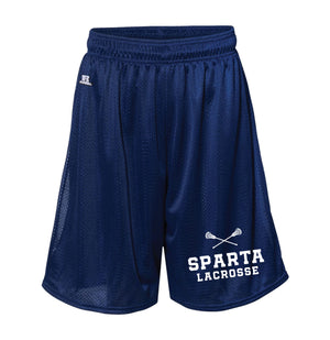 Sparta Lacrosse Russell Athletic Tech Shorts - Navy - 5KounT