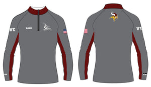 Vikings Wrestling Sublimated Quarter Zip - 5KounT2018